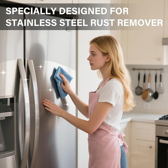 Stainless Steel Rust Remover for Cleaning Commercial Equipment, Appliances, Grills, Sinks, and Tools – 6.67 oz / 200ML