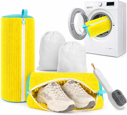 Shoe Washing Machine Bag – Sneaker Washing Machine Bag, Mesh Laundry Bags for Delicates