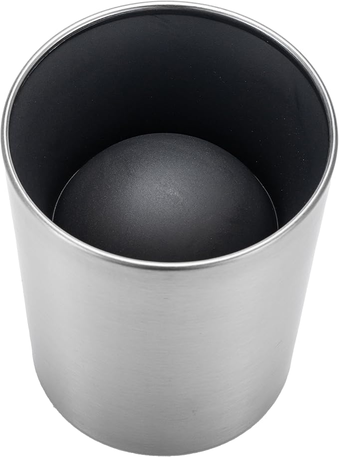 SUS304 Stainless Steel Toilet Brush and Holder Silicone Bathroom Brush TPE Brush Head Toilet Cleaner for Bowl Bathroom Cleaning Brush Caddy Cepillo de Baño Brushed Silver