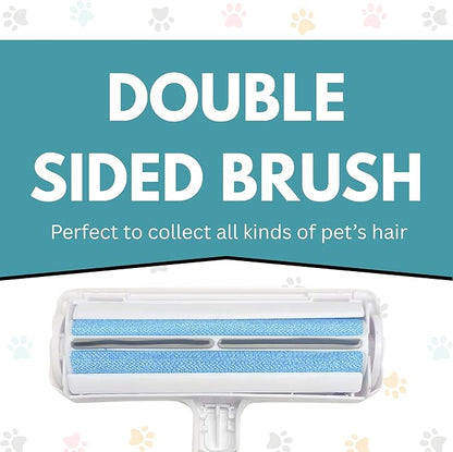 CrafTreat Reusable Pet Hair Remover Roller for Furniture & Couch, Dog and Cat Fur Removal Tool, Lint Roller for Sofa, Car Seats, Bedding & Clothes