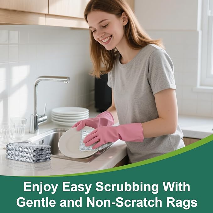 Non Scratch Wire Dishcloth, 40 Pack