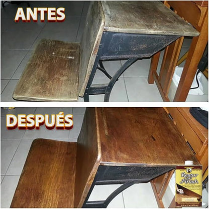 HOWARD - Restor-A-Finish: Restore Your Maple-Pine Wood Finishes Repair Scratches, Eliminate Stains, White Heat or Water Rings and More. Safe on Furniture, Trim, and All Finished Wood. Size: 8 Fl oz