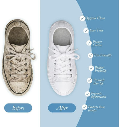 Bluehome Shoe Washing Machine Bags (2-Pack) – Protective Mesh Laundry Bags for Shoes, Includes Sneaker Brush