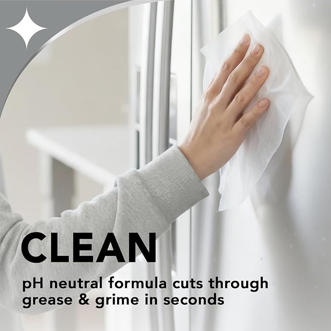 Weiman Stainless Steel Cleaner & Polish Kit, 2 Wipes & Cloth, Anti-Fingerprint, Removes Grease, Water Spots, Streaks & Residue, Polishing Cleaner Safe for Appliances, Chrome, Sinks & Grill Exteriors