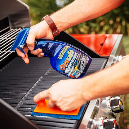 Grill Cleaning Spray - BBQ Grid And Grill Grate Cleanser By Citrusafe (23 oz)