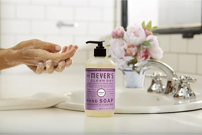 Mrs. MEYER'S Clean Day Limited Edition Scent Kitchen Basics Set (Peony)