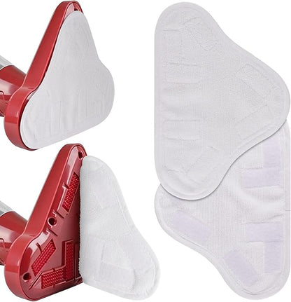 Sgizoku Microfiber Steam Mop Pad Replacement Compatible with H2O H20 Mop X5 Steam Steam Cleaners Washable & Reusable - 8 Pack