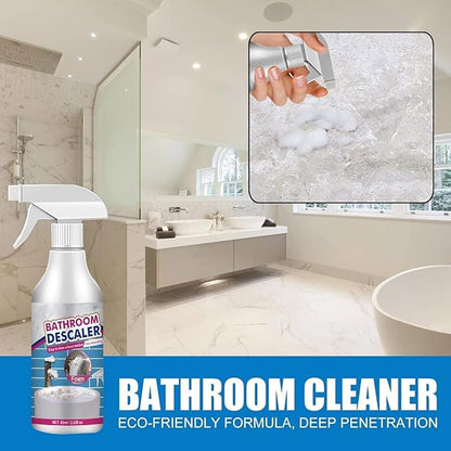 Bathroom Descaler Foam Cleaner, Bathroom Descaler Foam Cleaner Spray, All Purpose Rinse Cleaning Foams Spray, for Toilet Bath Shower Glass Sink Cleane (3, Pcs)