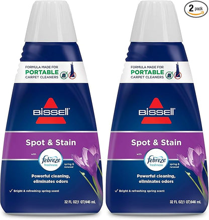Bissell Spot & Stain with Febreze Freshness Spring & Renewal Formula,7149,32 ounces,(Pack of 2)