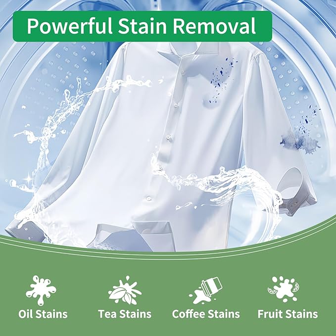 YUCO Laundry Detergent Sheets Rose Bush and Forest Scent Total 40 Loads, Eco Friendly Liquidless Washer Sheets No Plastic Hypoallergenic,For Sink and Washing Machine, Travel Friendly