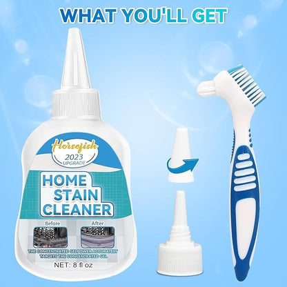 Home Remover Gel, 8 Fl Oz Household Washing Machine Cleaner for Washing Machine, Refrigerator Strips, for Tiles Grout Sealant Bathroom Cleaning Home Kitchen Sinks Cleaning Grout Cleaner