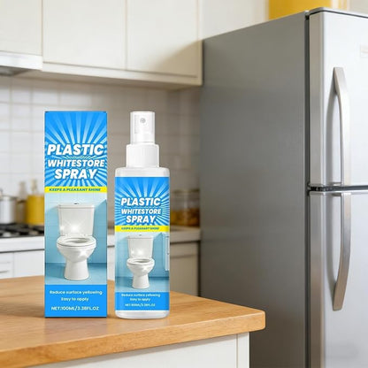 Yellowing Remover Solution Spray, 100ml All Purpose Household Cleaner, Powerful Stain Eliminator, Brightening Surfaces, Home Items, General Maintenance