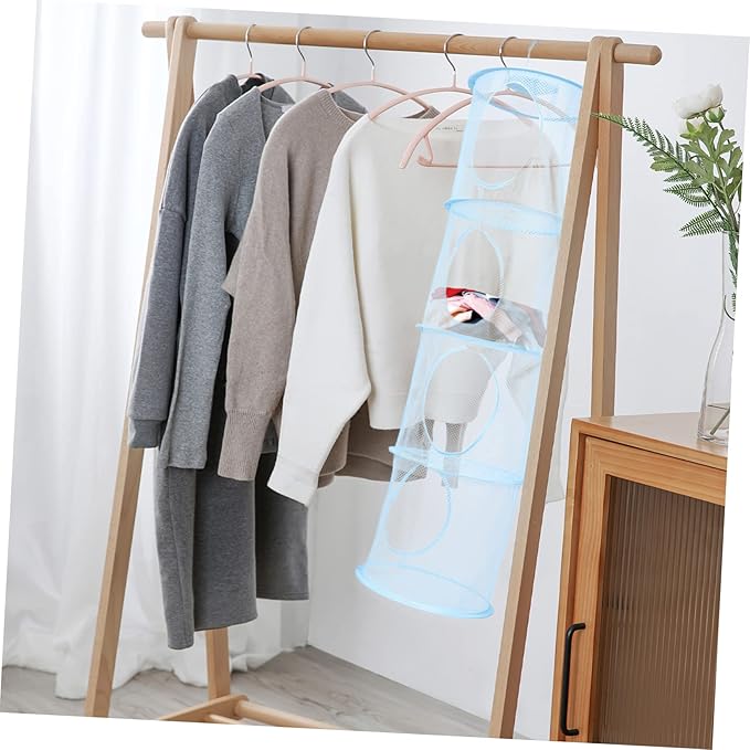 1Pc Clothes Drying Basket Ventilated Organizer for Laundry Indoor Storage Compact Design Quality Material Space Saving