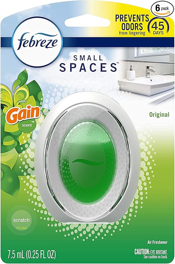 Febreze 93331 7.5ml Gain Air Freshner - Quantity 6, Green