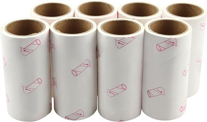 Lint Roller Refill,Sticky Roller Pet Hair Roller Refill,4 inch 480 Sheets (8Refills)