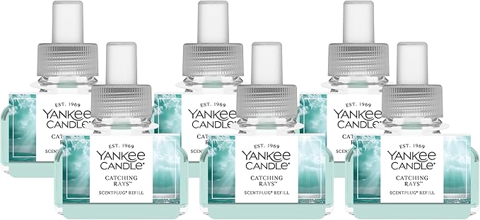 Yankee Candle Catching Rays ScentPlug Refills (Pack of 6)