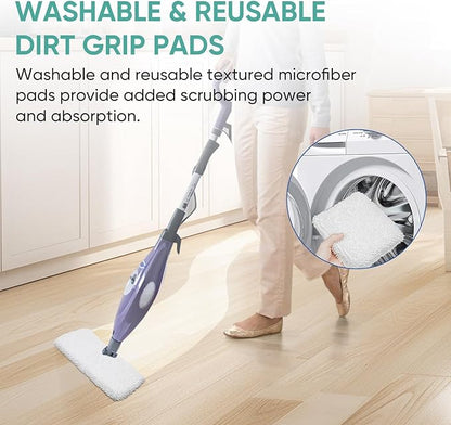 3 Pack S3501 S3601 Steam Pocket Mop Pads for Shark S3500 Series S3501 S3601 S3550 S3901 SE450 S3801CO S3601D S2901 S2902 Steam Mop Pads Washable