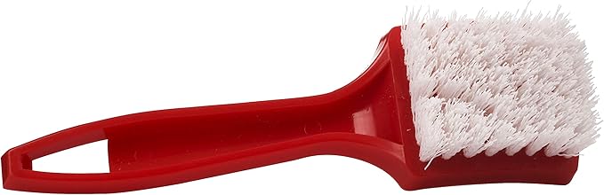 Stephanie Imports Made in USA 8" Poly White Wall, Tire, Upholstery and Carpet Brush
