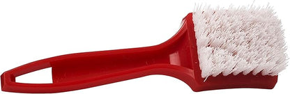 Stephanie Imports Made in USA 8" Poly White Wall, Tire, Upholstery and Carpet Brush