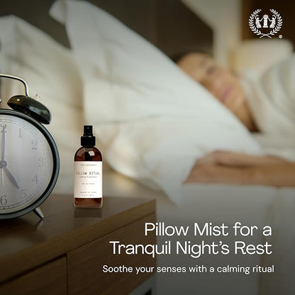 Muse Apothecary Pillow Ritual - Aromatic, Calming and Relaxing Pillow Mist, Linen and Fabric Spray - Infused with Natural Aromatherapy Essential Oils - 4 oz, Cara Orange + Fig + BlackBerry Vanilla