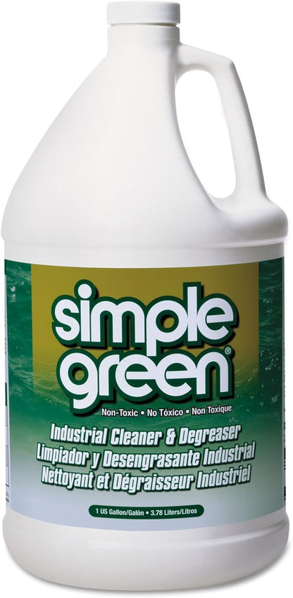 Simple Green 13005CT Industrial Cleaner & Degreaser, Concentrated, 1 gal Bottle (Case of 6)