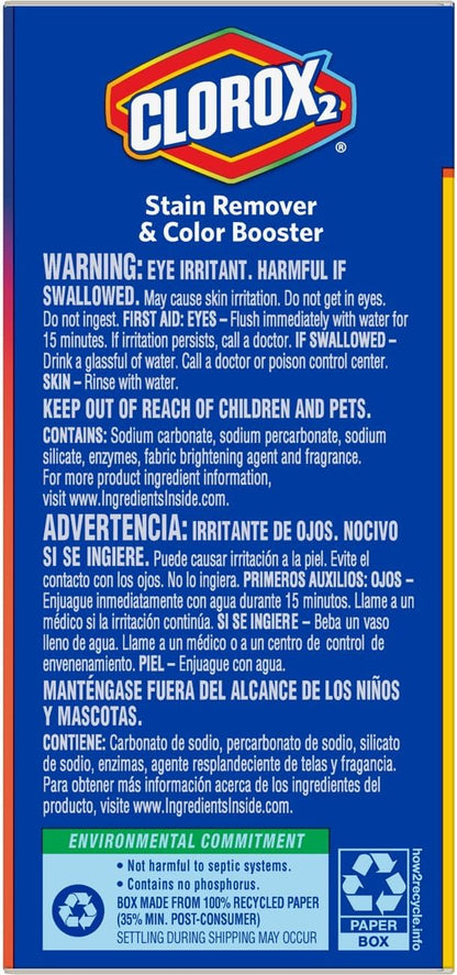 Clorox 2 Laundry Stain Remover and Color Booster Powder, 49.2 Ounces