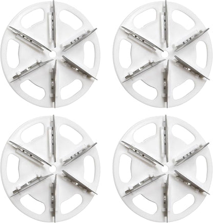 Electrolux Fabric Shaver Replacement Blades, 4-Pack, High Qulity 6-Leaf Blades for Safe and Efficient Lint and Pill Removal, Only Compatible with Electrolux Rechargeable Lint Remover