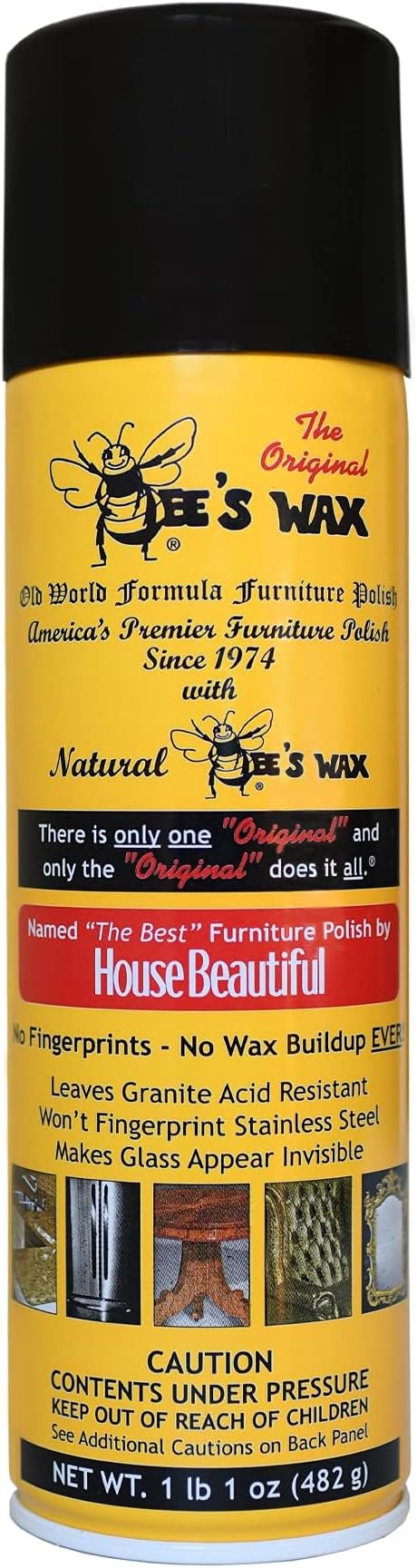 The Original Bee's Wax Old World Formula Furniture Polish - 2 Pack