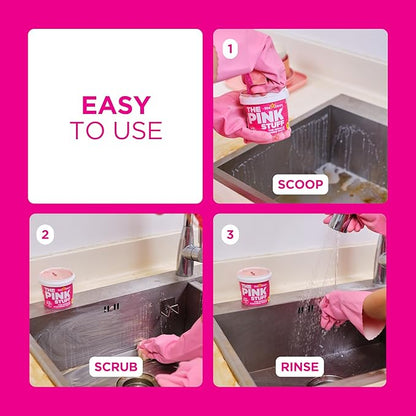 Stardrops The Pink Stuff Miracle Cleaning Paste – All Purpose Cleaner for Kitchens, Bathrooms & More