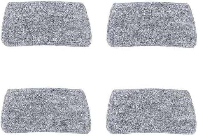 Steam Mop Pads Compatible with GorFanty GF-6610B/GF-6610, Neugo NE033/NE033M & Mxnsewr, Washable Microfiber Steam Mop Replacement Pads for Multi-Surface Cleaning (4 Pack)