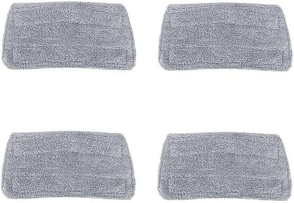 Steam Mop Pads Compatible with GorFanty GF-6610B/GF-6610, Neugo NE033/NE033M & Mxnsewr, Washable Microfiber Steam Mop Replacement Pads for Multi-Surface Cleaning (4 Pack)