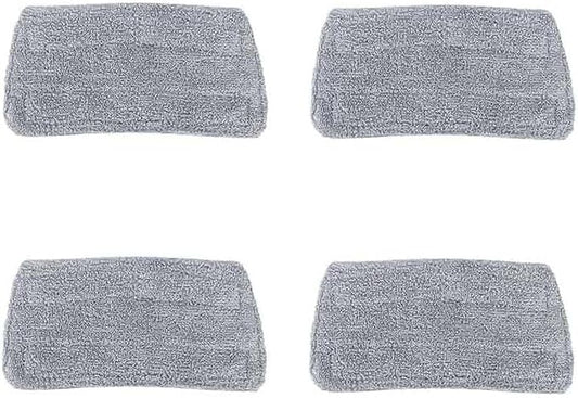 Steam Mop Pads Compatible with GorFanty GF-6610B/GF-6610, Neugo NE033/NE033M & Mxnsewr, Washable Microfiber Steam Mop Replacement Pads for Multi-Surface Cleaning (4 Pack)