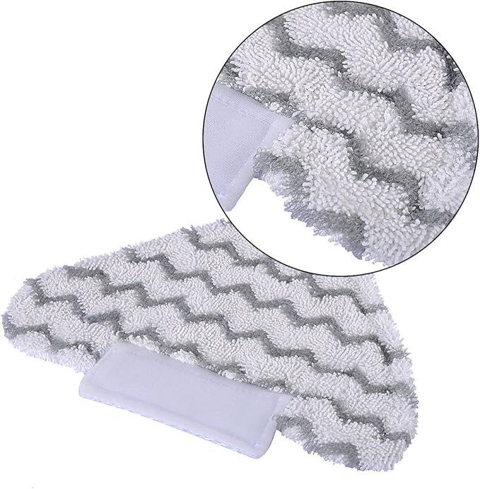 KEEPOW 3 Pack Triangle Steam Mop Pads Replacement for Shark Lift-Away S3973D S5003D S6001 S6002 S6003 3973WM S5001 S5002