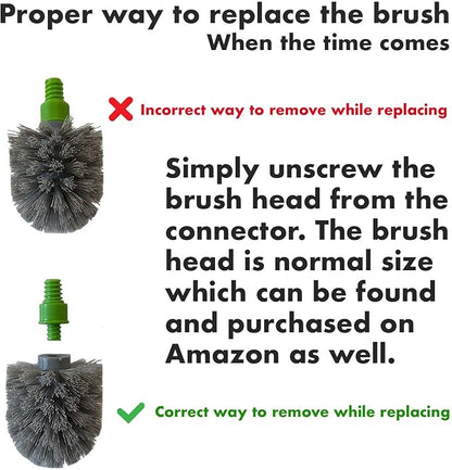 Cactus Toilet Plunger and Brush Set for Bathroom Cleaning - 1 Set