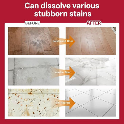 Floor Cleaning Solution Rose Scent, Compatible with Roborock Cleaning Solution Quick Drying Without Residue Suitable for All Robot Vacuums and Wet Dry Dual-Use Vacuum Cleaners (2.5 L, Rose)