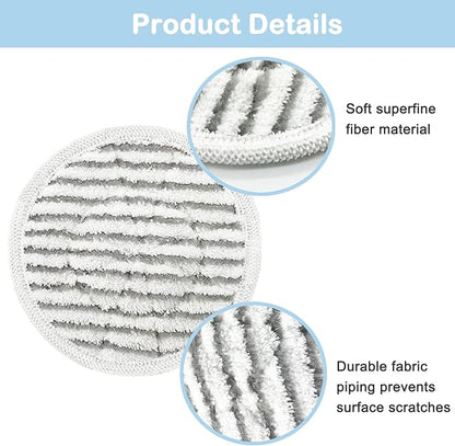 16 Pack S7001 Pads Replacement Steam Mop Pads for Shark S7001 S8201 S7201 S7000AMZ S8001 S7000 S7005 S7020 Series Steam Mop Pads,Steam & Scrub All-in-One Scrubbing Mop Pads,Compare Part #:XKITP7000