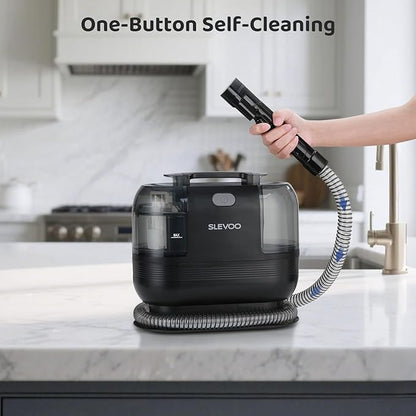 500W Powerful Carpet Cleaner Machine - 12Kpa Strong Suction, Portable Upholstery Cleaner For Pet Accident, Rugs, Carpet And Upholstery