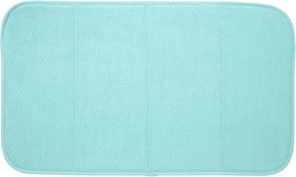 All-Clad Premium Reversible Dish Drying Mat for Kitchen: 16" x 28" Ultra-Absorbent, Long-Lasting, No Condensation, and Oversized for Large Pots and Pans - 1 Pack, Rainfall