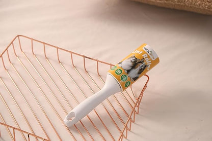 Extra Sticky Lint Roller for Pet Hairs 100 Sheets Lint Rollers with Reinforced 1 Handles and Tough Paper