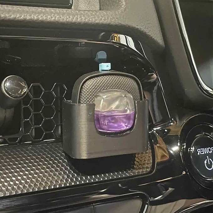 Car air vent fragrance adapter for Civic - Compatible with Febreze car air fresheners, compatible with CRV models - Hexagonal grille-style air vent adapter
