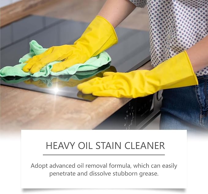 Liapu Heavy Duty Degreaser Cleaner Spray, Liapu Kitchen Heavy Oil Cleaner, Clean up Kitchen Oil Stains Greasy Dirt Clean, All Purpose Kitchen Heavy Oil Cleaning Agent (1pcs)