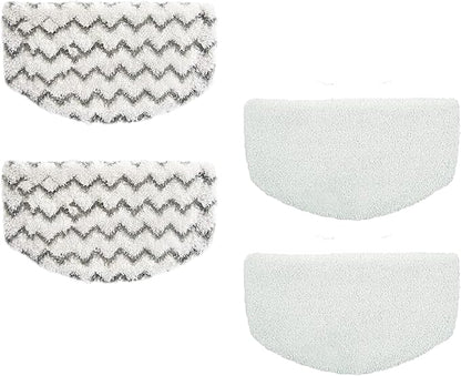 1940A Steam Mop Pads Washable for Bissell Powerfresh Replacement Steam Cleaner Pads for 1806 19404 1440 1544 2075A 2685A 19402 19408 1940f 1940q 1940t B0006 B0017 Microfiber Hard Floor Cleaning