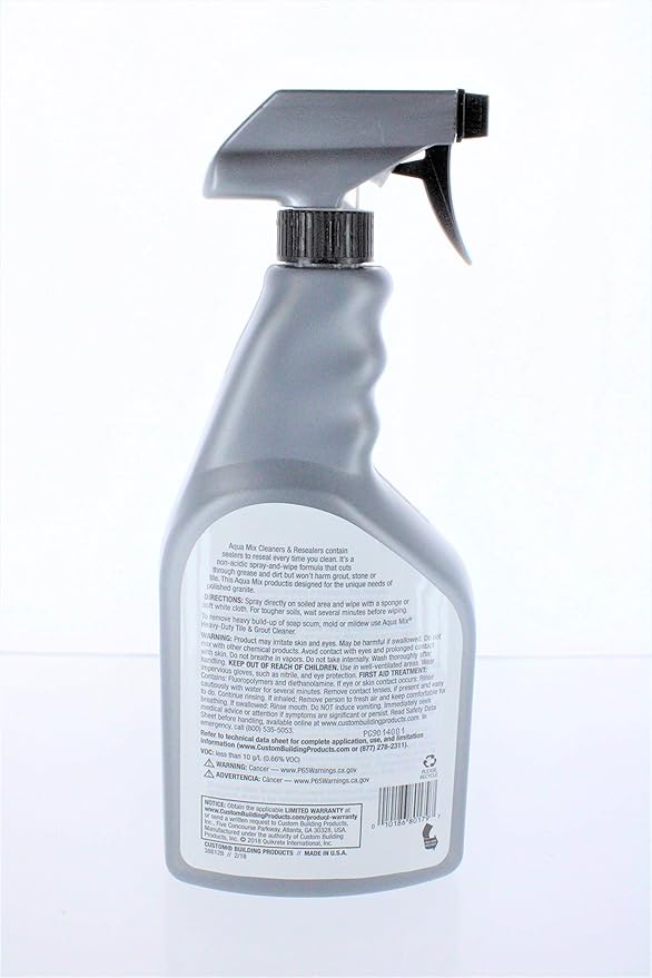 Custom Building Prod. AMGCRQT Polished Granite Cleaner Resealer - 32 Fl 0z