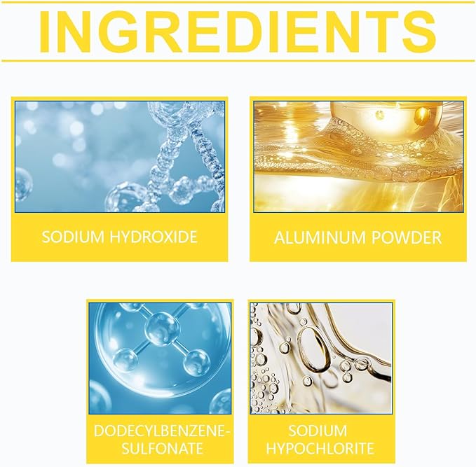 Powerful Pipe Dredging Agent,Powerful Pipeline Dredging Powder,Pipeline Dredging Agent Powder,Pipe Dredging Agent,Garbage Disposal Cleaner,Pipeline Dredging Agent (2PC)