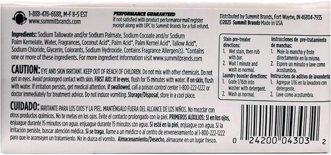 Fels Naptha Laundry Bar and Stain Remover, 5 Ounce (Thrее Рack)