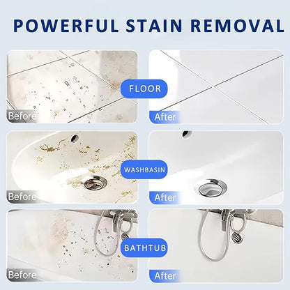 Scale Remover Bathroom Cleaner Foam Spray, Powerful Scale Remover, Bathroom and Shower Foamer Aerosol, Suitable for Tiles, Glass, Stainless, Steel, Acrylicand Natural Stone (1)