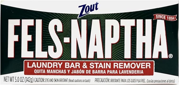 Fels Naptha Laundry Bar and Stain Remover, 5 Ounce (Thrее Рack)