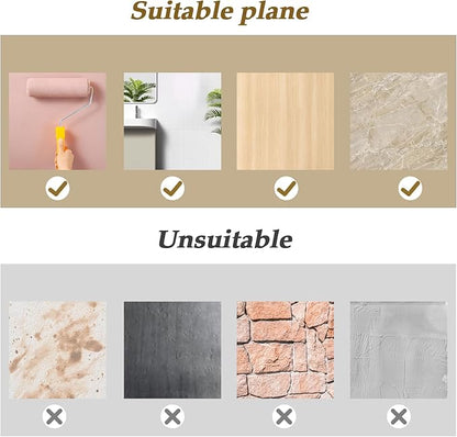 Abyssaly Peel and Stick Wall Panels, 118"x15.7" Thickened 3D PVC Wood Slat Wallpaper, Soundproof Waterproof Self-Adhesive Paneling, Wood Grain Wall Decor for Living Room Bedroom Kitchen (Brown)