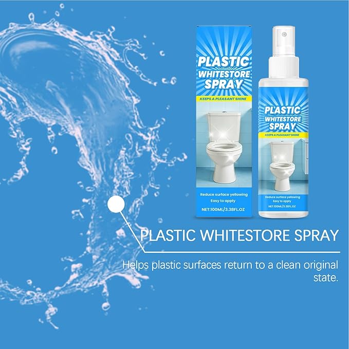 Multipurpose Cleaner - 100ml Yellowing Remover Spray Household Stain Remover Cleaning Tool For Appliances Home Living Room Kitchen Apartment Garage