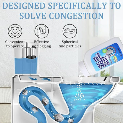 Drain cleaner, Pipeline Dredging Agent - 350ml Clog Remover | Fast-Acting, Drain Cleaner Powder, for Sinks, Showers & Toilets Kitchen Quick Cleaning